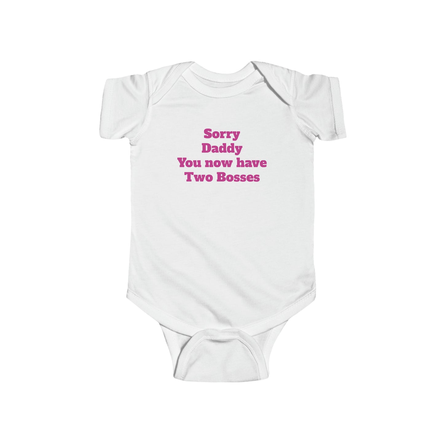 Funny Newborn Infant Fine Jersey Bodysuit